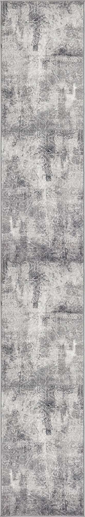 Dark Gray 2' x 13' 1 Sofia Runner Area Rug Durable Easy Clean Stain Resistant Unique Carpet for Affordable Interior Home Design for Sale at Rug Engine