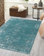 Turquoise 5' 3 x 8' Sofia Rectangle Rug