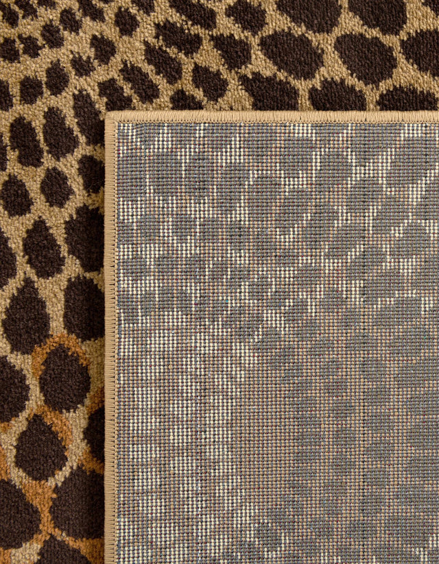 Beige 4' 1 x 6' 1 Barista Rectangle Area Rug 100% Polypropylene Abstract Modern Geometric Carpet for Living Room Dining Office Dorm Room Decor for Sale at Rug Engine