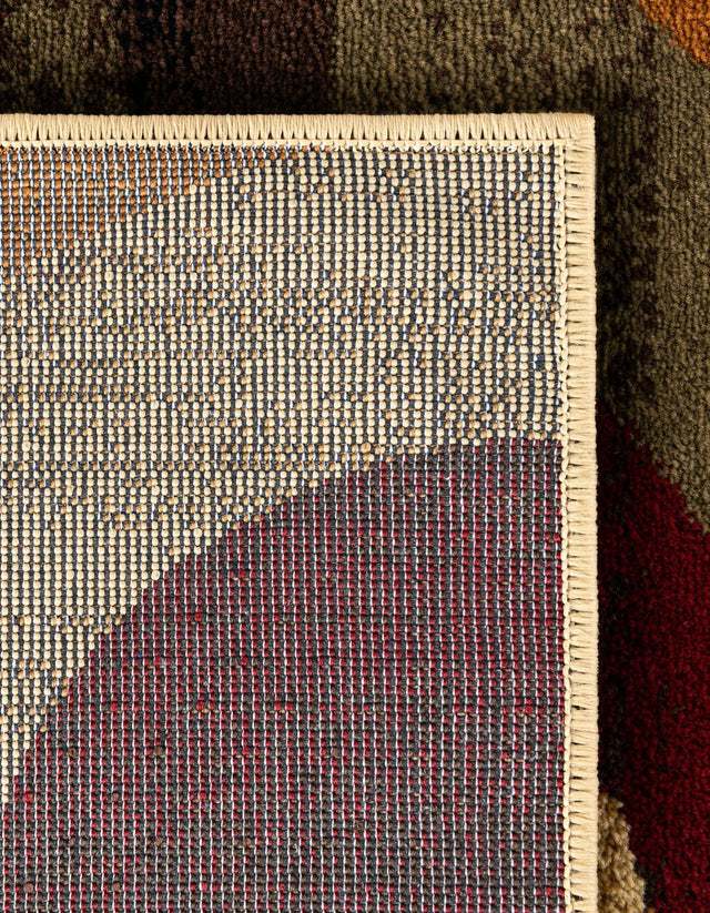 Beige 5' 3 x 8' Barista Rectangle Area Rug 100% Polypropylene Abstract Modern Geometric Carpet for Living Room Dining Office Dorm Room Decor for Sale at Rug Engine