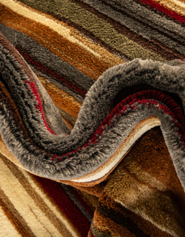 Beige 2' x 6' 1 Barista Runner Area Rug Discounted Clearance Final Sale 100% Polypropylene Abstract Modern Geometric Carpet for Living Room Dining Office Dorm Room Decor for Sale at Rug Engine