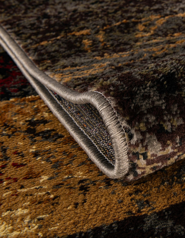 Beige 6' 1 x 6' 1 Barista Round Area Rug 100% Polypropylene Abstract Modern Geometric Carpet for Living Room Dining Office Dorm Room Decor for Sale at Rug Engine