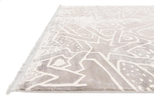 Gray 5' x 8' New Classical Rectangle Area Rug 70% Polypropylene & 30% Polyester Traditional Vintage Distressed Carpet for Interior Design Home Decor for Sale at Rug Engine