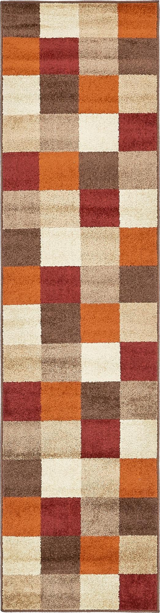Multicolor 2' 7 x 10' Autumn Runner Area Rug 100% Polypropylene Durable Jute Backing Living Dining Room Bedroom Office Modern Decor Carpet for Sale at Rug Engine