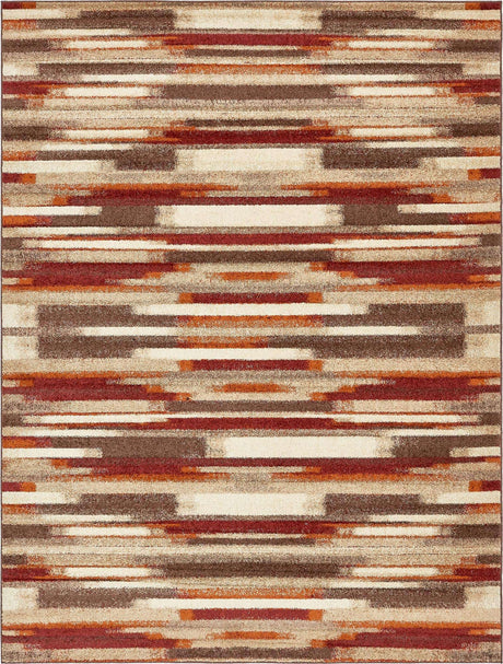 Multicolor 9' x 12' Autumn Rectangle Area Rug 100% Polypropylene Durable Jute Backing Living Dining Room Bedroom Office Modern Decor Carpet for Sale at Rug Engine