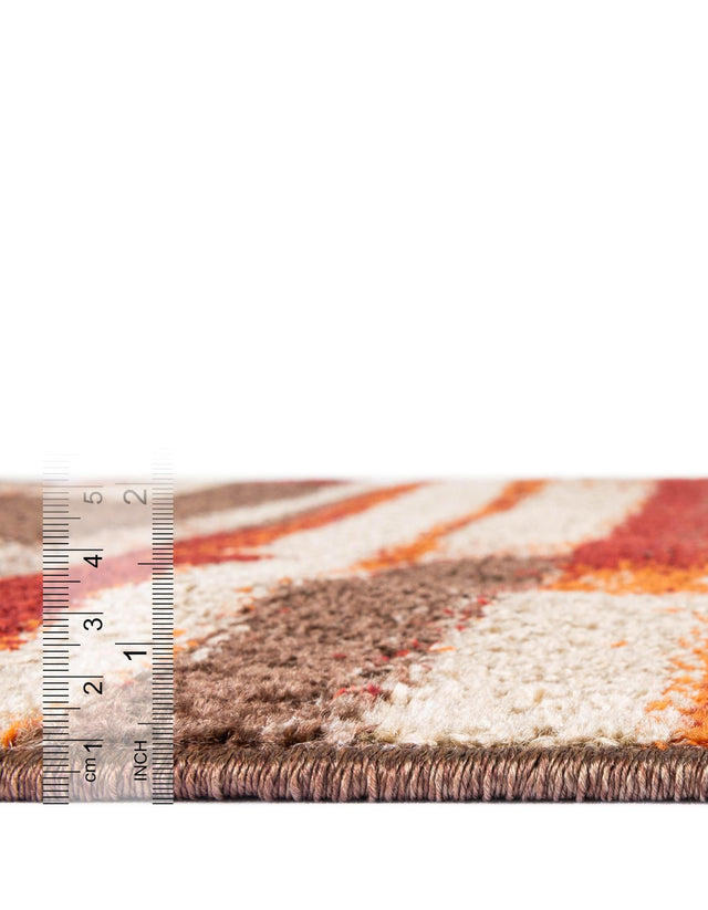 Multicolor 9' x 12' Autumn Rectangle Area Rug 100% Polypropylene Durable Jute Backing Living Dining Room Bedroom Office Modern Decor Carpet for Sale at Rug Engine