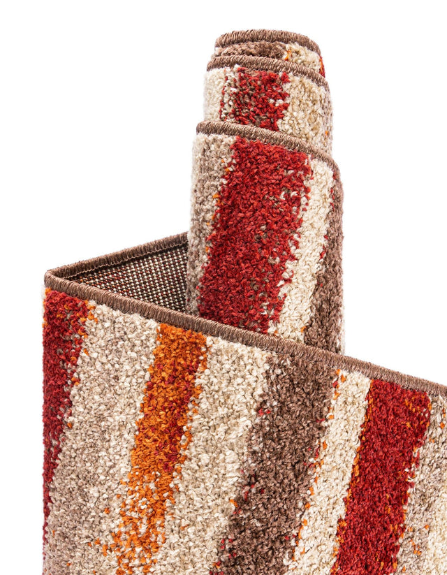 Multicolor 9' x 12' Autumn Rectangle Area Rug 100% Polypropylene Durable Jute Backing Living Dining Room Bedroom Office Modern Decor Carpet for Sale at Rug Engine