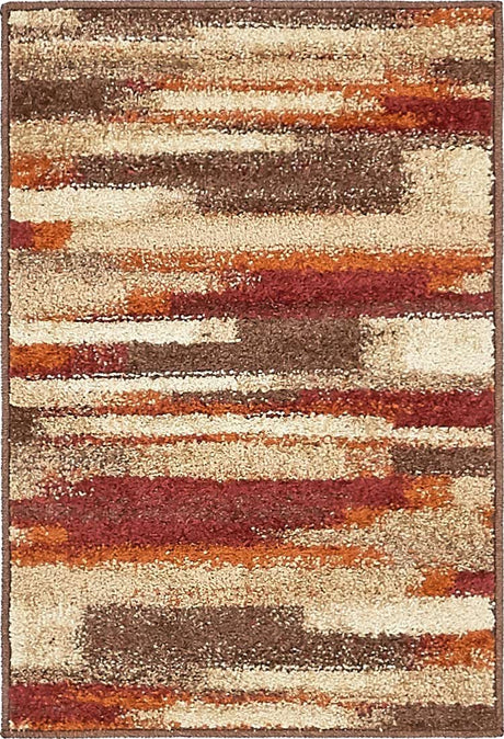 Multicolor 2' x 3' 1 Autumn Rectangle Area Rug 100% Polypropylene Durable Jute Backing Living Dining Room Bedroom Office Modern Decor Carpet for Sale at Rug Engine