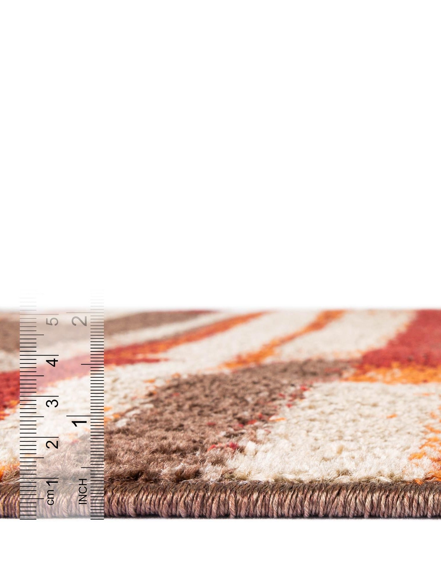 Multicolor 7' 10 x 7' 10 Autumn Round Area Rug 100% Polypropylene Durable Jute Backing Living Dining Room Bedroom Office Modern Decor Carpet for Sale at Rug Engine