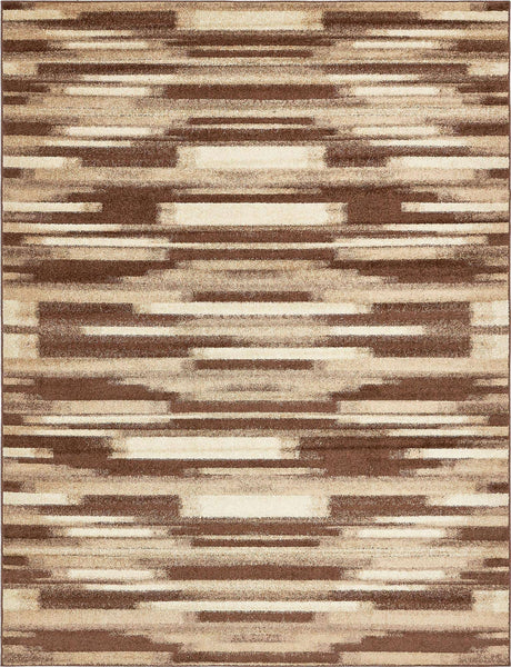 Brown 9' x 12' Autumn Rectangle Area Rug 100% Polypropylene Durable Jute Backing Living Dining Room Bedroom Office Modern Decor Carpet for Sale at Rug Engine