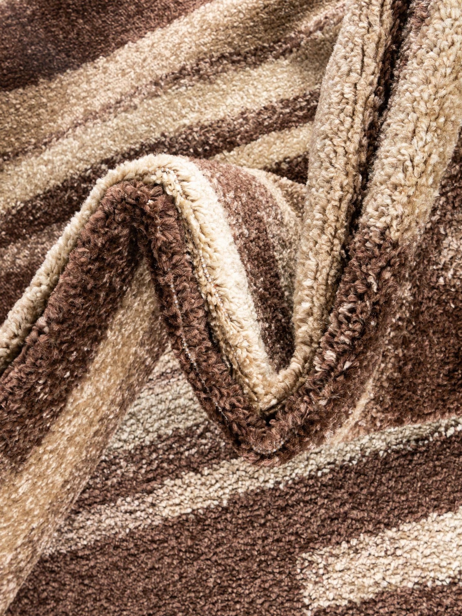 Brown 5' 3 x 8' Autumn Rectangle Area Rug 100% Polypropylene Durable Jute Backing Living Dining Room Bedroom Office Modern Decor Carpet for Sale at Rug Engine