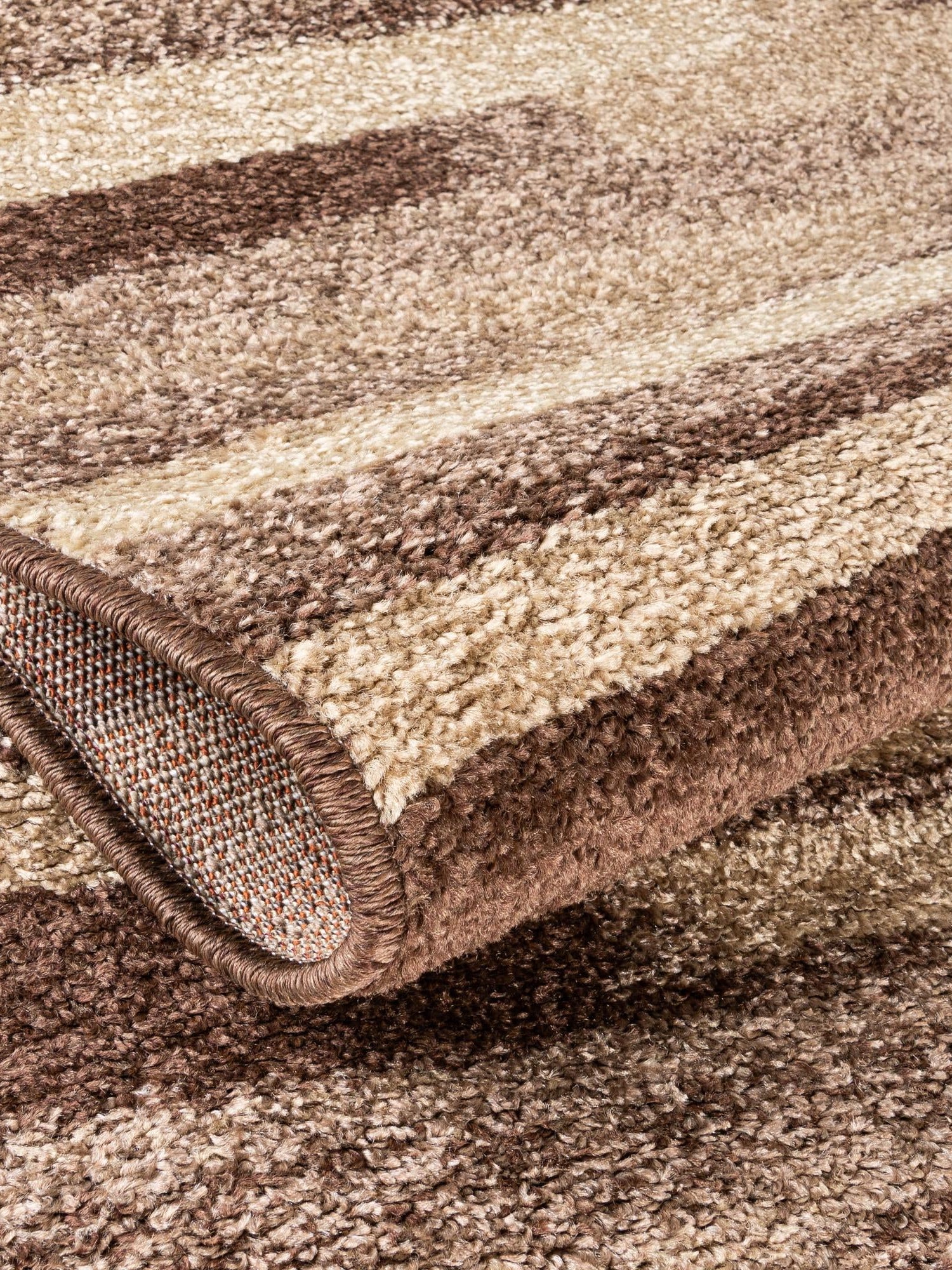 Brown 2' 7 x 10' Autumn Runner Area Rug 100% Polypropylene Durable Jute Backing Living Dining Room Bedroom Office Modern Decor Carpet for Sale at Rug Engine