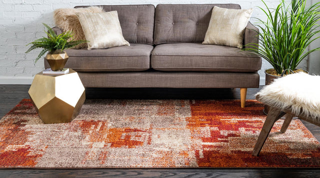 Multicolor 7' 10 x 10' Autumn Rectangle Area Rug 100% Polypropylene Durable Jute Backing Living Dining Room Bedroom Office Modern Decor Carpet for Sale at Rug Engine