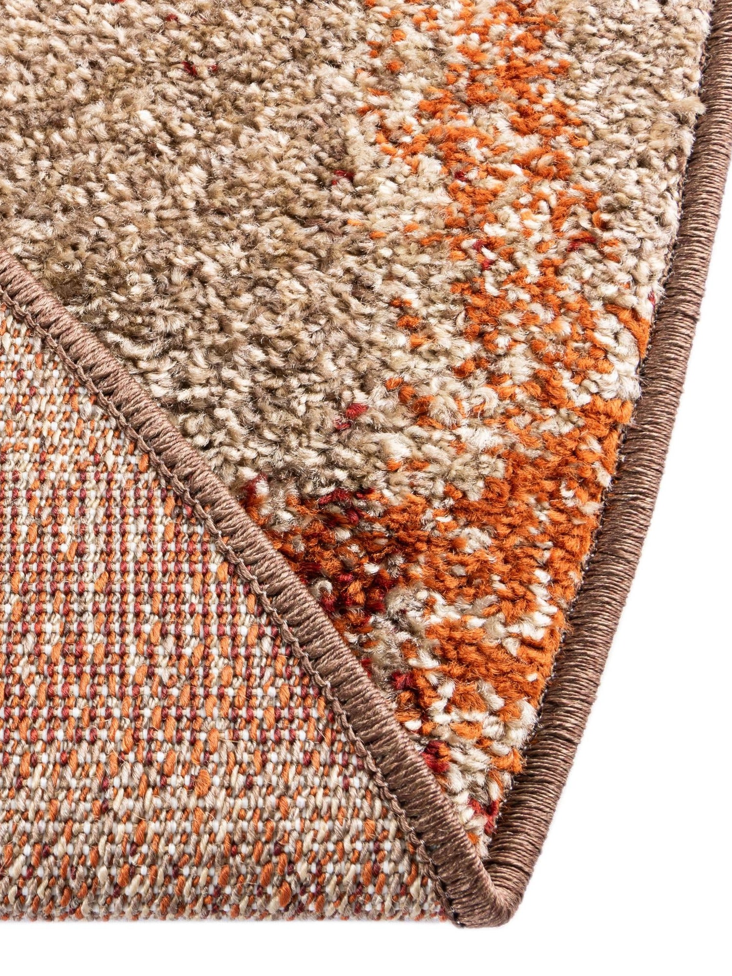 Multicolor 7' 10 x 7' 10 Autumn Round Area Rug 100% Polypropylene Durable Jute Backing Living Dining Room Bedroom Office Modern Decor Carpet for Sale at Rug Engine