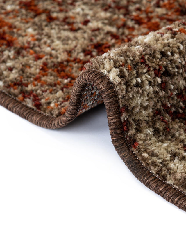 Multicolor 3' 1 x 3' 1 Autumn Round Area Rug 100% Polypropylene Durable Jute Backing Living Dining Room Bedroom Office Modern Decor Carpet for Sale at Rug Engine