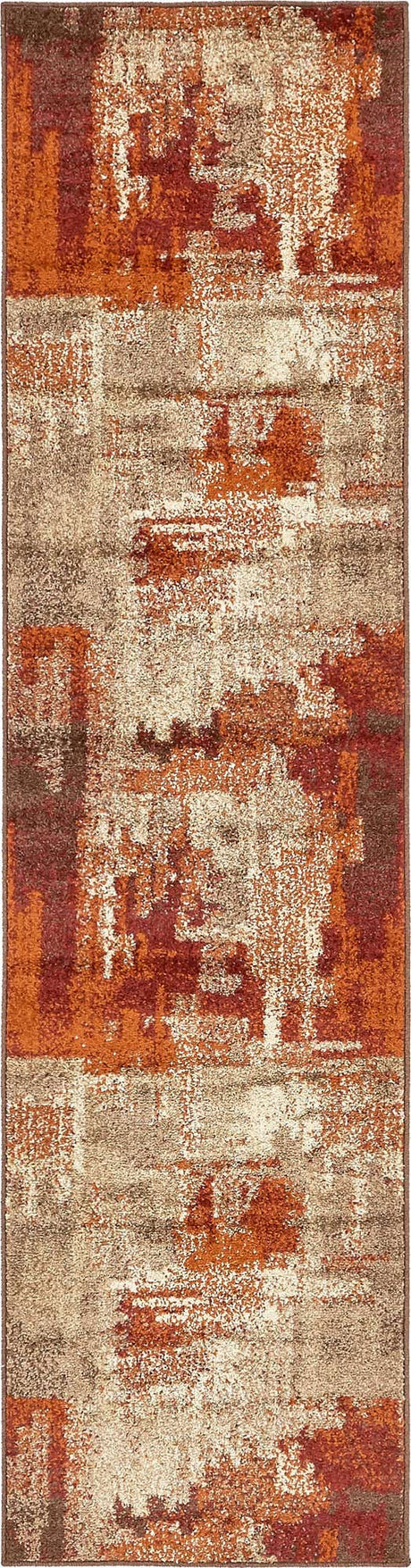 Multicolor 2' 7 x 10' Autumn Runner Area Rug 100% Polypropylene Durable Jute Backing Living Dining Room Bedroom Office Modern Decor Carpet for Sale at Rug Engine