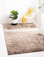 Beige 5' 3 x 8' Autumn Rectangle Area Rug 100% Polypropylene Durable Jute Backing Living Dining Room Bedroom Office Modern Decor Carpet for Sale at Rug Engine