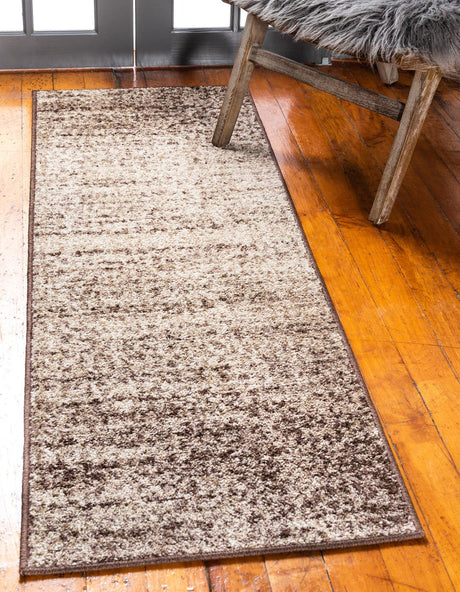 Beige 2' x 6' 1 Autumn Runner Area Rug 100% Polypropylene Durable Jute Backing Living Dining Room Bedroom Office Modern Decor Carpet for Sale at Rug Engine
