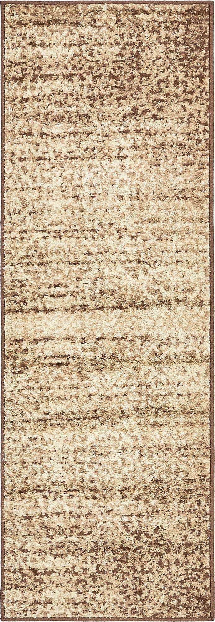 Beige 2' x 6' 1 Autumn Runner Area Rug 100% Polypropylene Durable Jute Backing Living Dining Room Bedroom Office Modern Decor Carpet for Sale at Rug Engine