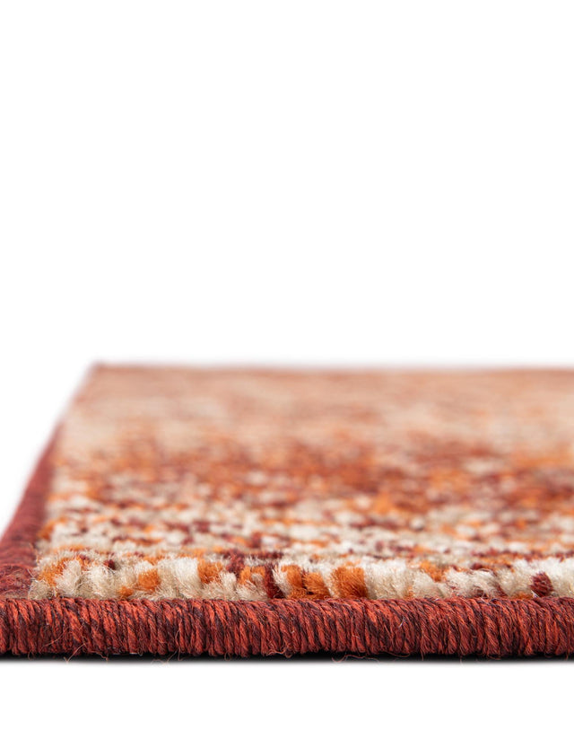 Terracotta 9' x 12' Autumn Rectangle Area Rug 100% Polypropylene Durable Jute Backing Living Dining Room Bedroom Office Modern Decor Carpet for Sale at Rug Engine