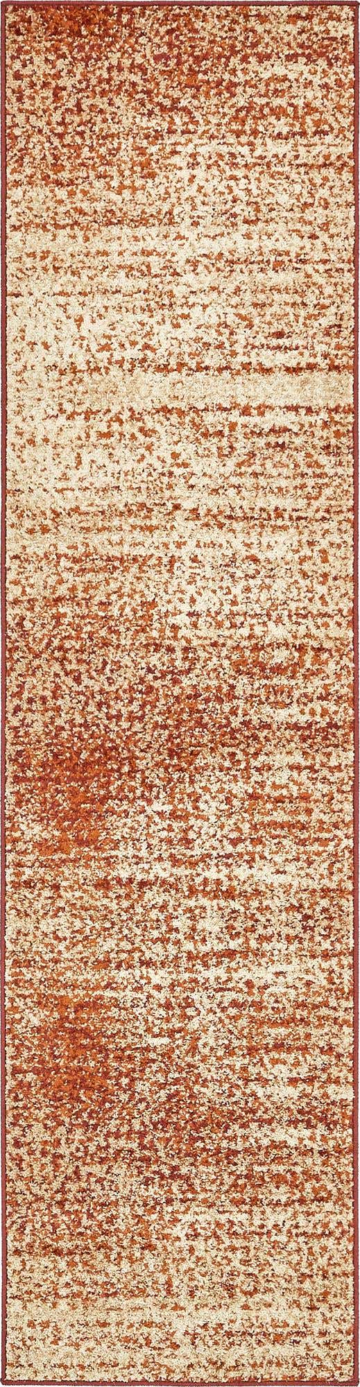 Terracotta 2' 7 x 10' Autumn Runner Area Rug 100% Polypropylene Durable Jute Backing Living Dining Room Bedroom Office Modern Decor Carpet for Sale at Rug Engine