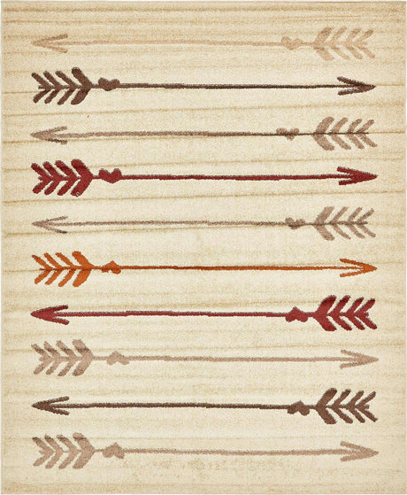 Beige 7' 10 x 10' Autumn Rectangle Area Rug 100% Polypropylene Durable Jute Backing Living Dining Room Bedroom Office Modern Decor Carpet for Sale at Rug Engine