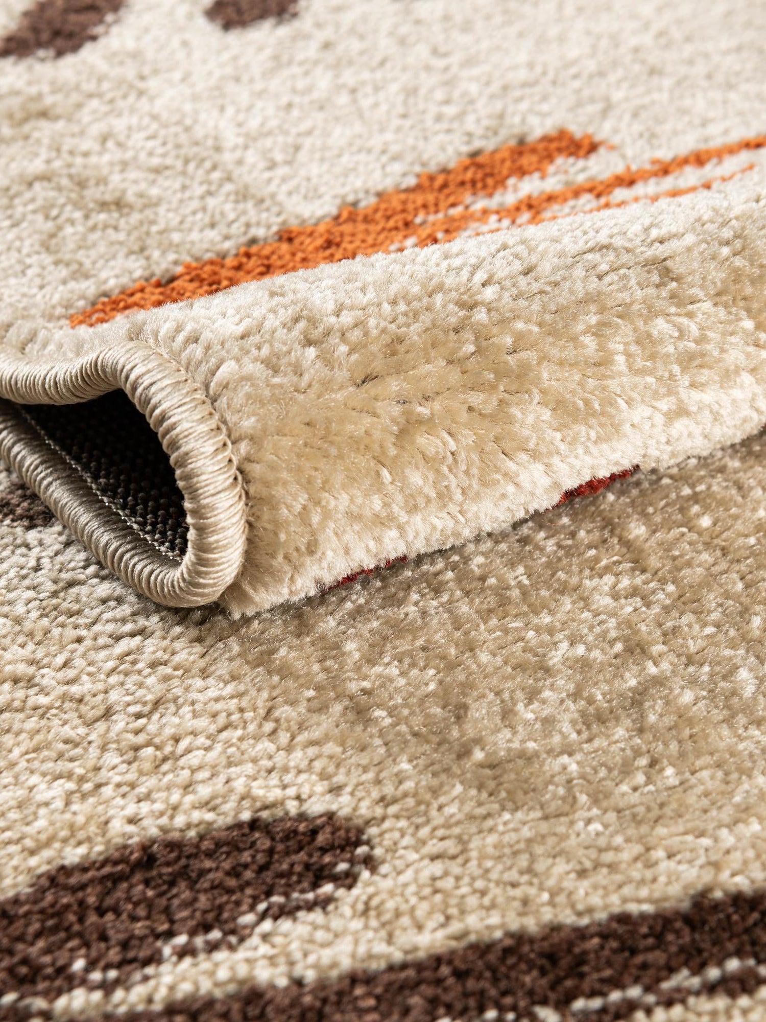 Beige 3' 1 x 3' 1 Autumn Round Area Rug 100% Polypropylene Durable Jute Backing Living Dining Room Bedroom Office Modern Decor Carpet for Sale at Rug Engine