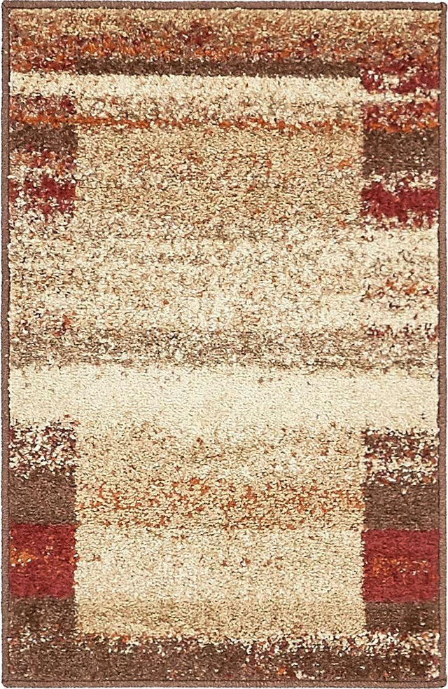 Beige 2' x 3' 1 Autumn Rectangle Area Rug 100% Polypropylene Durable Jute Backing Living Dining Room Bedroom Office Modern Decor Carpet for Sale at Rug Engine