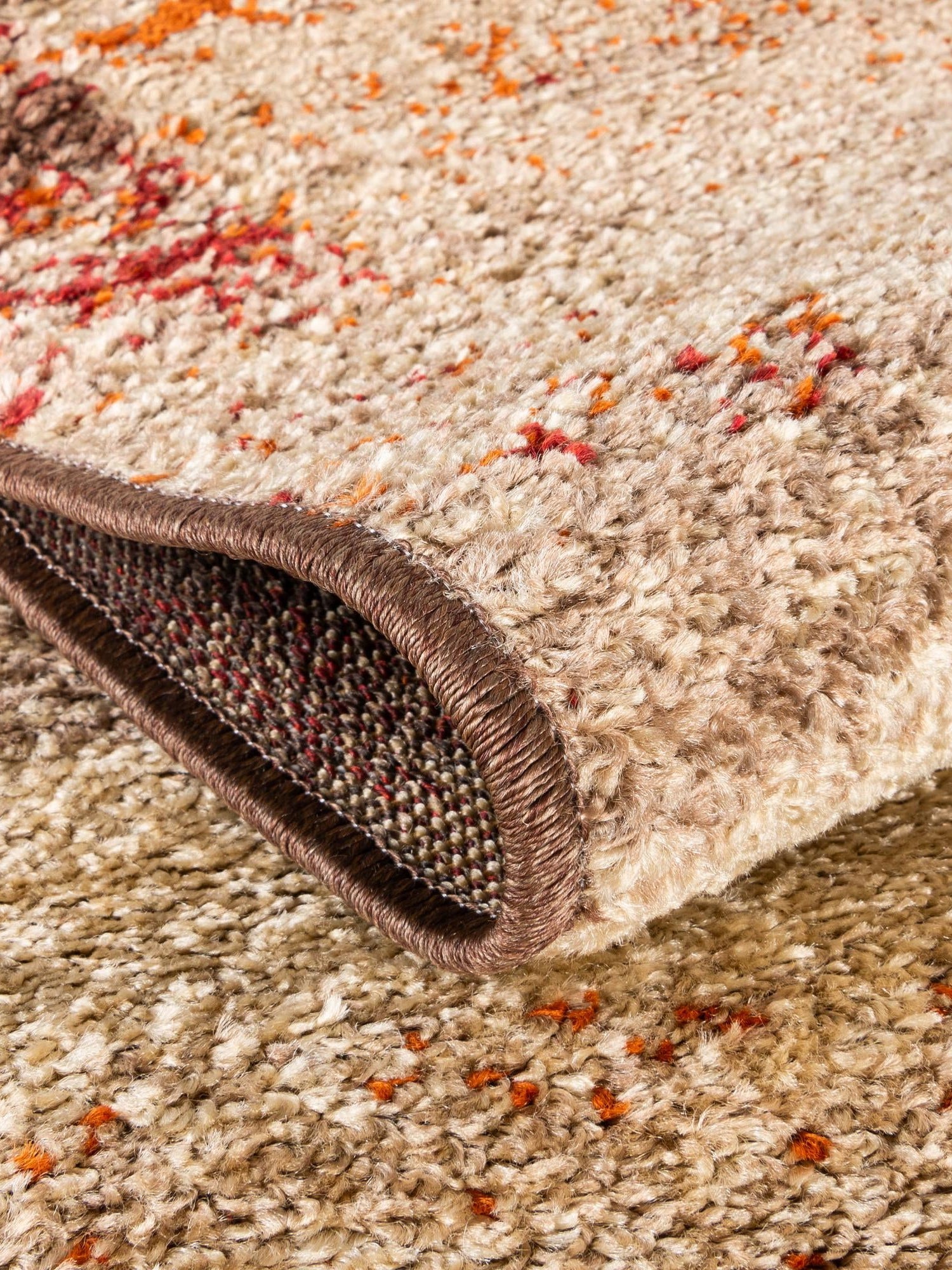 Beige 3' 1 x 3' 1 Autumn Round Area Rug 100% Polypropylene Durable Jute Backing Living Dining Room Bedroom Office Modern Decor Carpet for Sale at Rug Engine