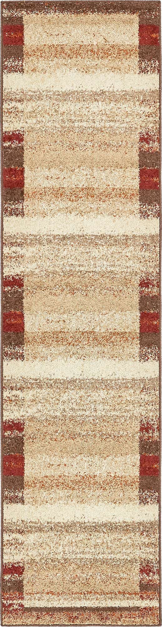 Beige 2' 7 x 10' Autumn Runner Area Rug 100% Polypropylene Durable Jute Backing Living Dining Room Bedroom Office Modern Decor Carpet for Sale at Rug Engine