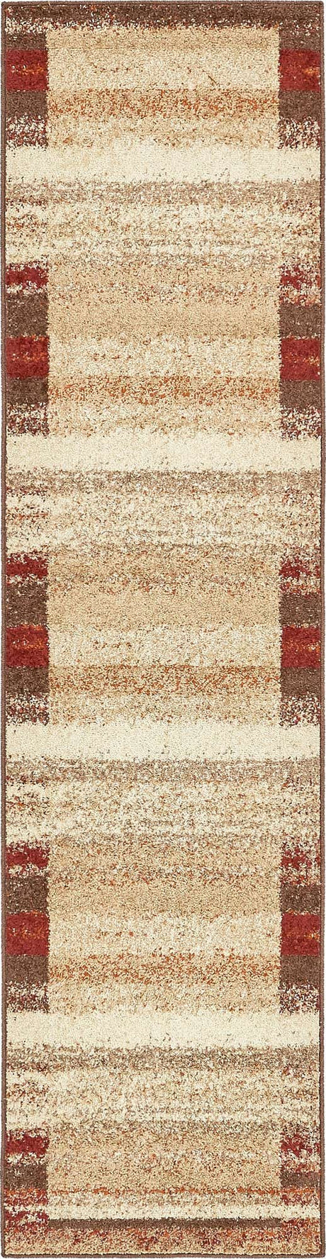 Beige 2' 7 x 10' Autumn Runner Area Rug 100% Polypropylene Durable Jute Backing Living Dining Room Bedroom Office Modern Decor Carpet for Sale at Rug Engine