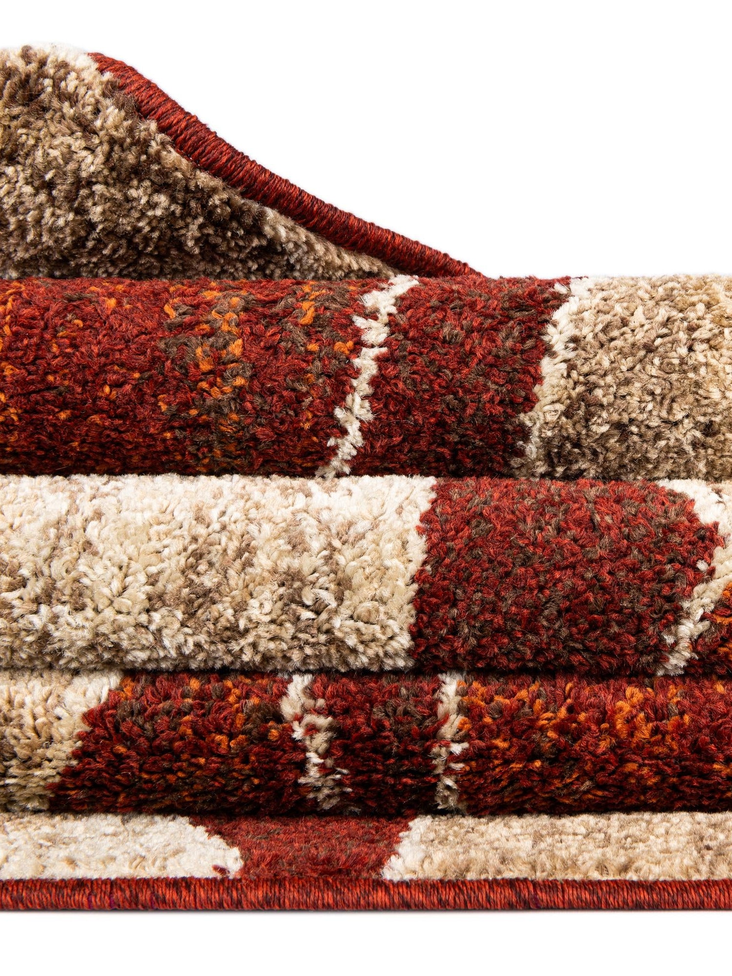 Multicolor 6' 1 x 9' Autumn Rectangle Area Rug 100% Polypropylene Durable Jute Backing Living Dining Room Bedroom Office Modern Decor Carpet for Sale at Rug Engine