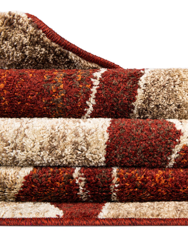 Multicolor 6' 1 x 9' Autumn Rectangle Area Rug 100% Polypropylene Durable Jute Backing Living Dining Room Bedroom Office Modern Decor Carpet for Sale at Rug Engine