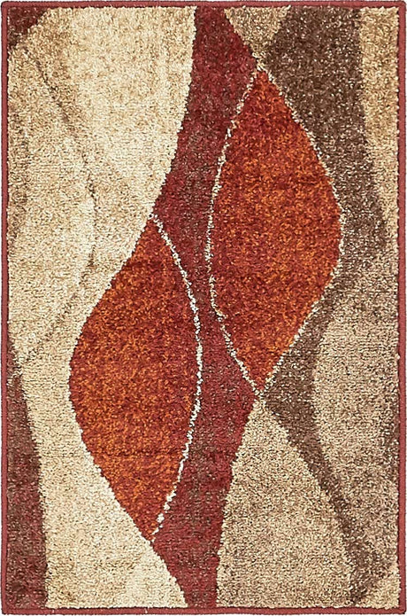 Multicolor 2' x 3' 1 Autumn Rectangle Area Rug 100% Polypropylene Durable Jute Backing Living Dining Room Bedroom Office Modern Decor Carpet for Sale at Rug Engine