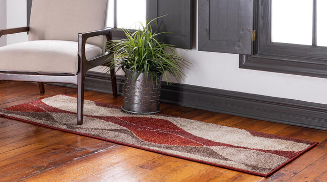 Multicolor 2' 7 x 12' Autumn Runner Area Rug 100% Polypropylene Durable Jute Backing Living Dining Room Bedroom Office Modern Decor Carpet for Sale at Rug Engine