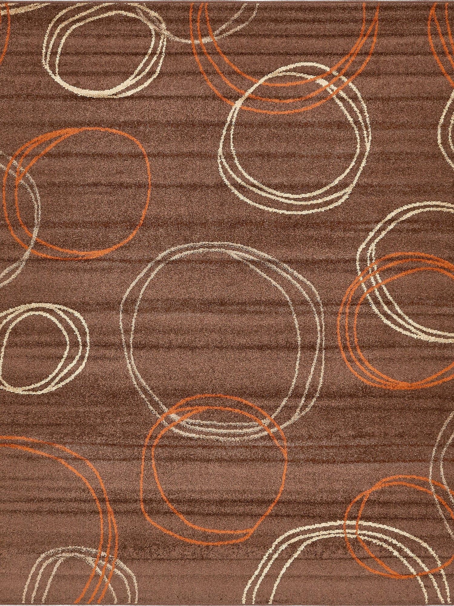Brown 8' x 10' Autumn Rectangle Area Rug 100% Polypropylene Durable Jute Backing Living Dining Room Bedroom Office Modern Decor Carpet for Sale at Rug Engine