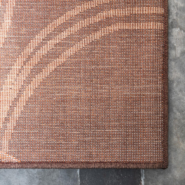 Brown 8' x 10' Autumn Rectangle Area Rug 100% Polypropylene Durable Jute Backing Living Dining Room Bedroom Office Modern Decor Carpet for Sale at Rug Engine