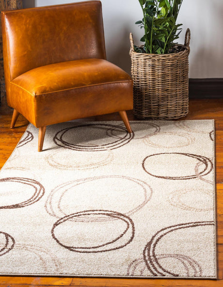 Beige 2' x 3' 1 Autumn Rectangle Area Rug 100% Polypropylene Durable Jute Backing Living Dining Room Bedroom Office Modern Decor Carpet for Sale at Rug Engine