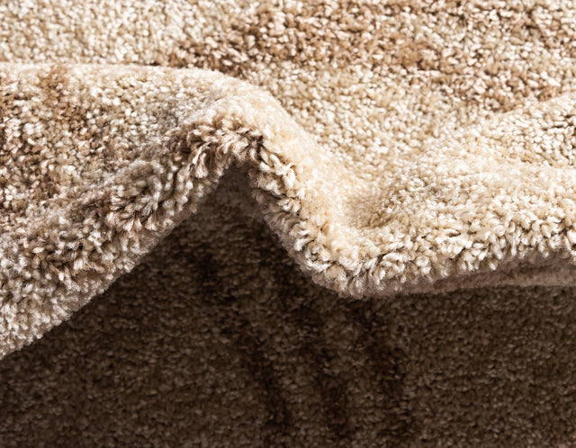 Beige 8' x 8' Autumn Round Area Rug 100% Polypropylene Durable Jute Backing Living Dining Room Bedroom Office Modern Decor Carpet for Sale at Rug Engine