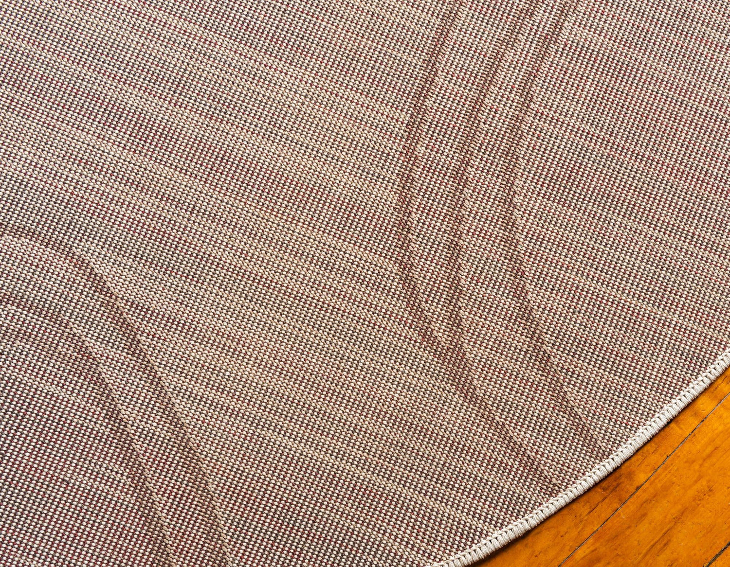 Beige 8' x 8' Autumn Round Area Rug 100% Polypropylene Durable Jute Backing Living Dining Room Bedroom Office Modern Decor Carpet for Sale at Rug Engine