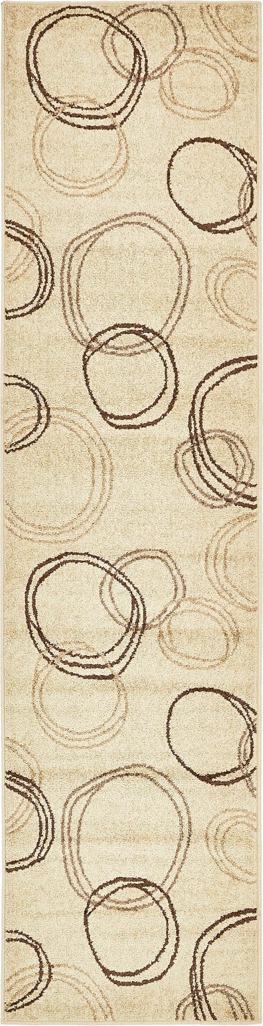 Beige 2' 7 x 10' Autumn Runner Area Rug 100% Polypropylene Durable Jute Backing Living Dining Room Bedroom Office Modern Decor Carpet for Sale at Rug Engine