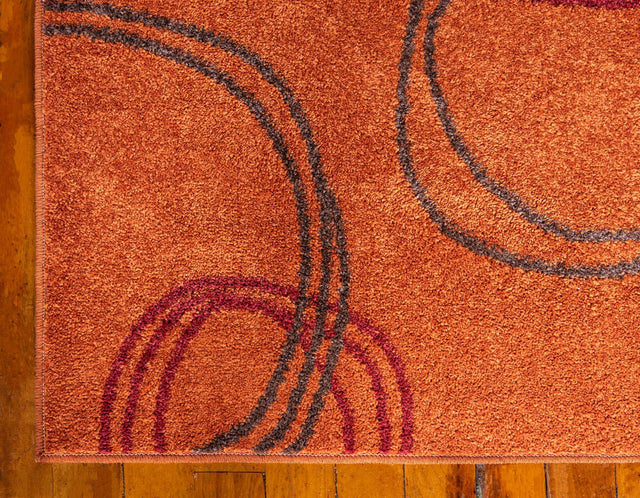Terracotta 5' 1 x 8' Autumn Rectangle Area Rug 100% Polypropylene Durable Jute Backing Living Dining Room Bedroom Office Modern Decor Carpet for Sale at Rug Engine