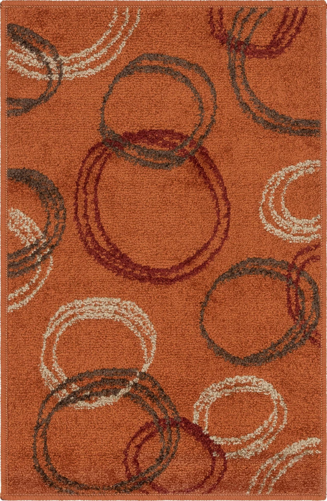 Terracotta 2' x 3' 1 Autumn Rectangle Area Rug 100% Polypropylene Durable Jute Backing Living Dining Room Bedroom Office Modern Decor Carpet for Sale at Rug Engine