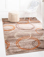 Light Brown 2' x 3' 1 Autumn Rectangle Area Rug 100% Polypropylene Durable Jute Backing Living Dining Room Bedroom Office Modern Decor Carpet for Sale at Rug Engine