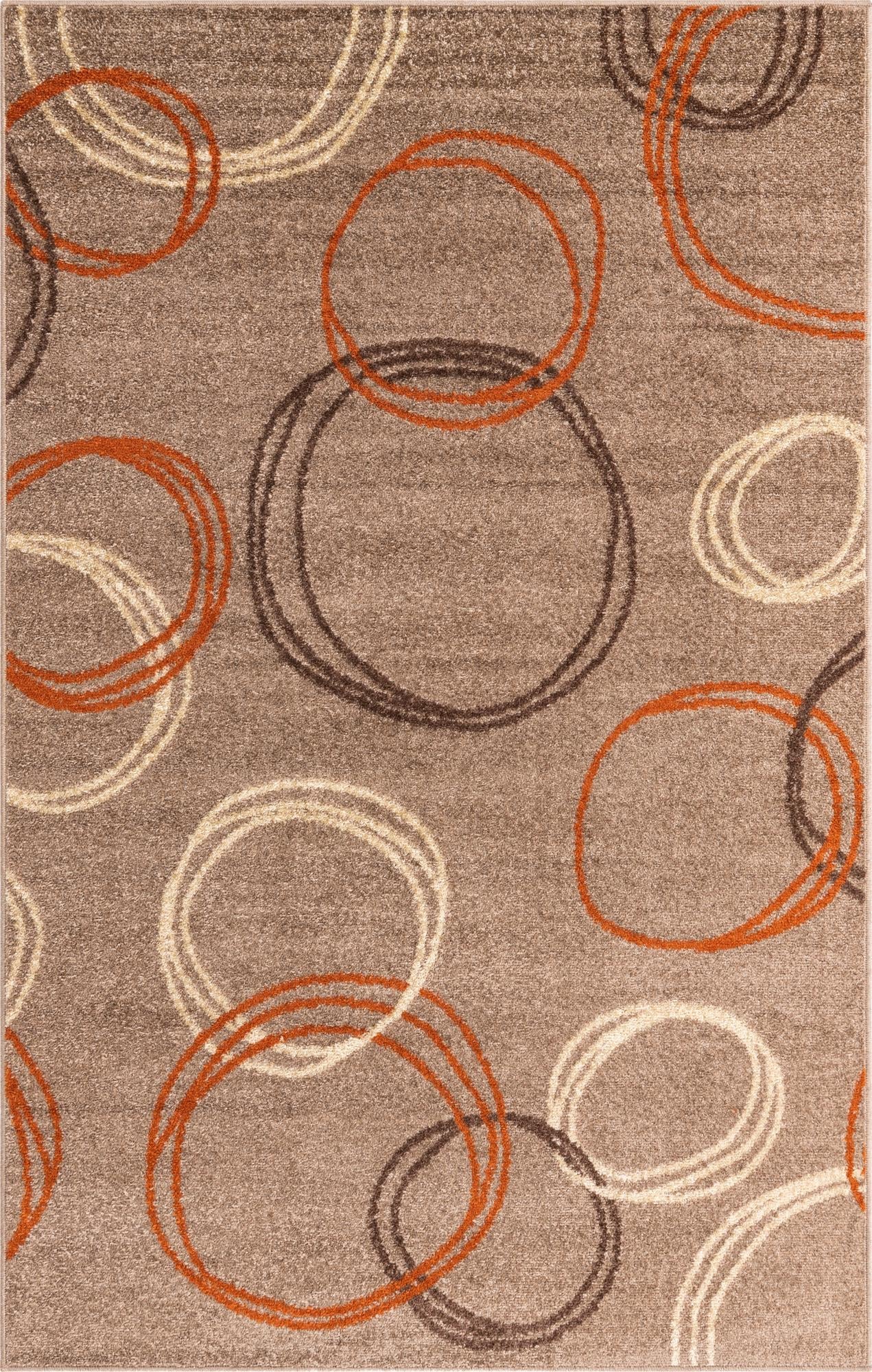 Light Brown 5' 1 x 8' Autumn Rectangle Area Rug 100% Polypropylene Durable Jute Backing Living Dining Room Bedroom Office Modern Decor Carpet for Sale at Rug Engine