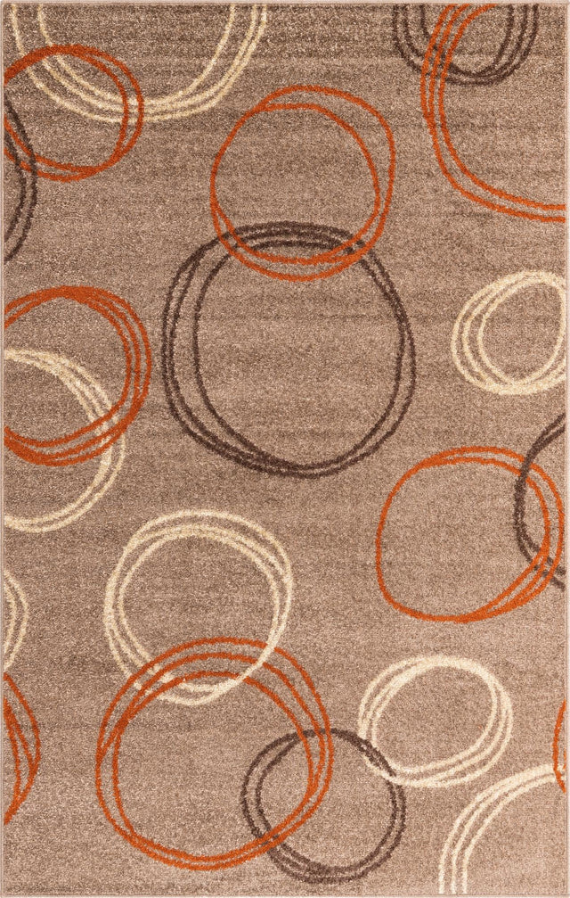Light Brown 5' 1 x 8' Autumn Rectangle Area Rug 100% Polypropylene Durable Jute Backing Living Dining Room Bedroom Office Modern Decor Carpet for Sale at Rug Engine
