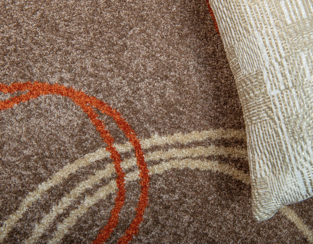 Light Brown 2' x 6' 1 Autumn Runner Area Rug 100% Polypropylene Durable Jute Backing Living Dining Room Bedroom Office Modern Decor Carpet for Sale at Rug Engine