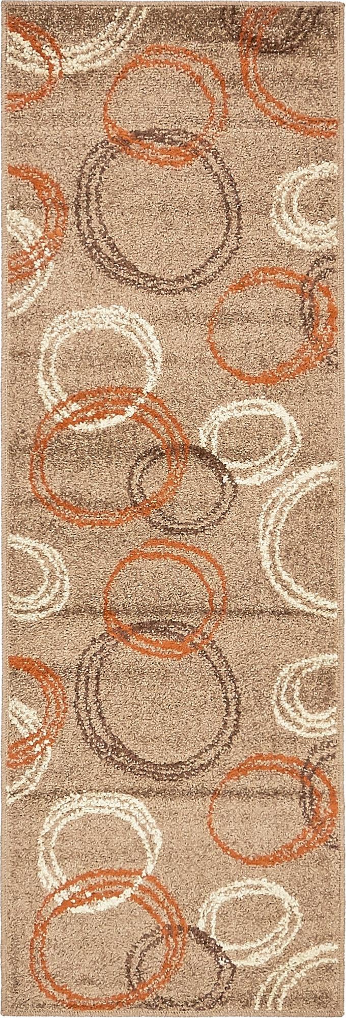Light Brown 2' x 6' 1 Autumn Runner Area Rug 100% Polypropylene Durable Jute Backing Living Dining Room Bedroom Office Modern Decor Carpet for Sale at Rug Engine