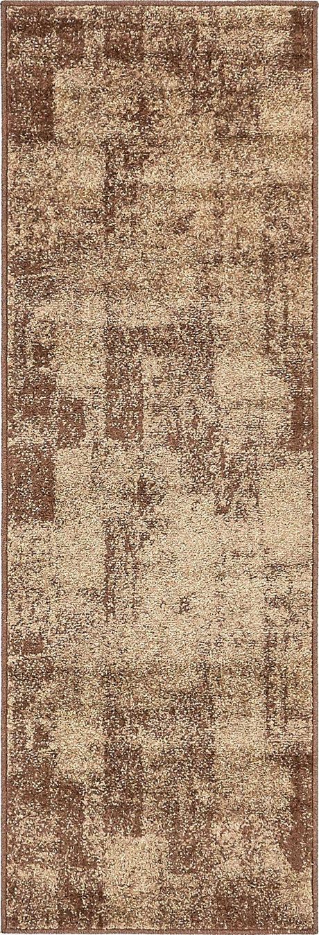 Brown 2' x 6' 1 Autumn Runner Area Rug 100% Polypropylene Durable Jute Backing Living Dining Room Bedroom Office Modern Decor Carpet for Sale at Rug Engine