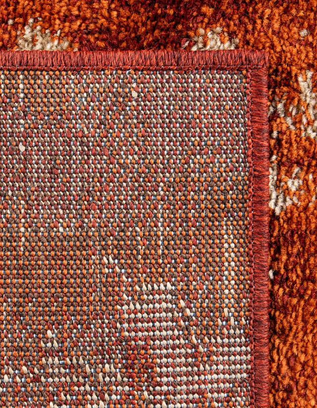 Terracotta 9' x 12' Autumn Rectangle Area Rug 100% Polypropylene Durable Jute Backing Living Dining Room Bedroom Office Modern Decor Carpet for Sale at Rug Engine